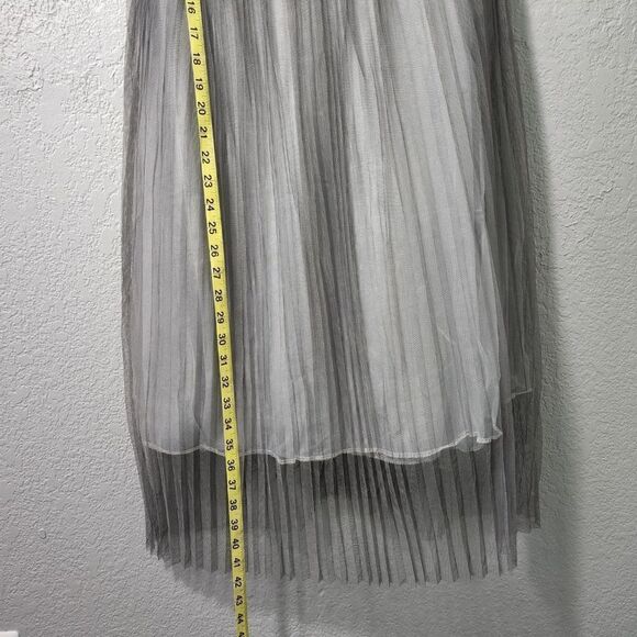 Gray chiffon babydoll dress - Picture 6 of 6